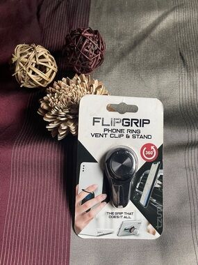 NEW FlipGrip Phone Ring Vent Clip & Stand
